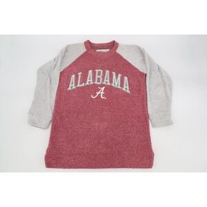 Pressbox‎ Alabama Crimson Tide Oversized Terry Women's Small Pullover Sweatshirt